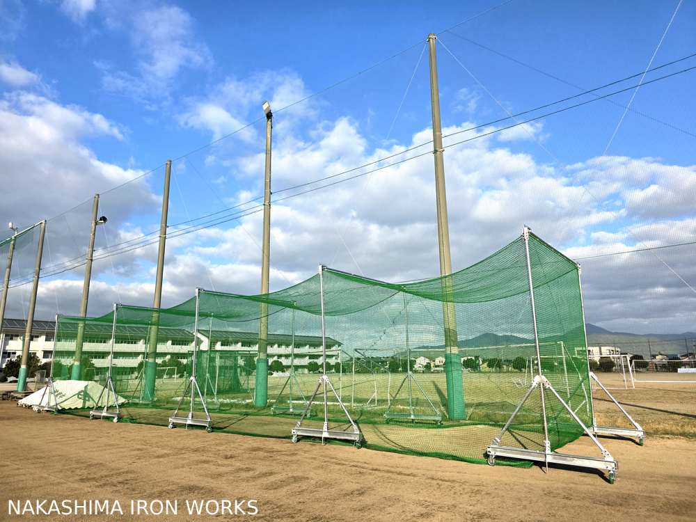 伸縮型バッティングゲージ