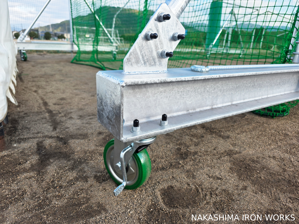 耐候性の高いウレタンキャスター