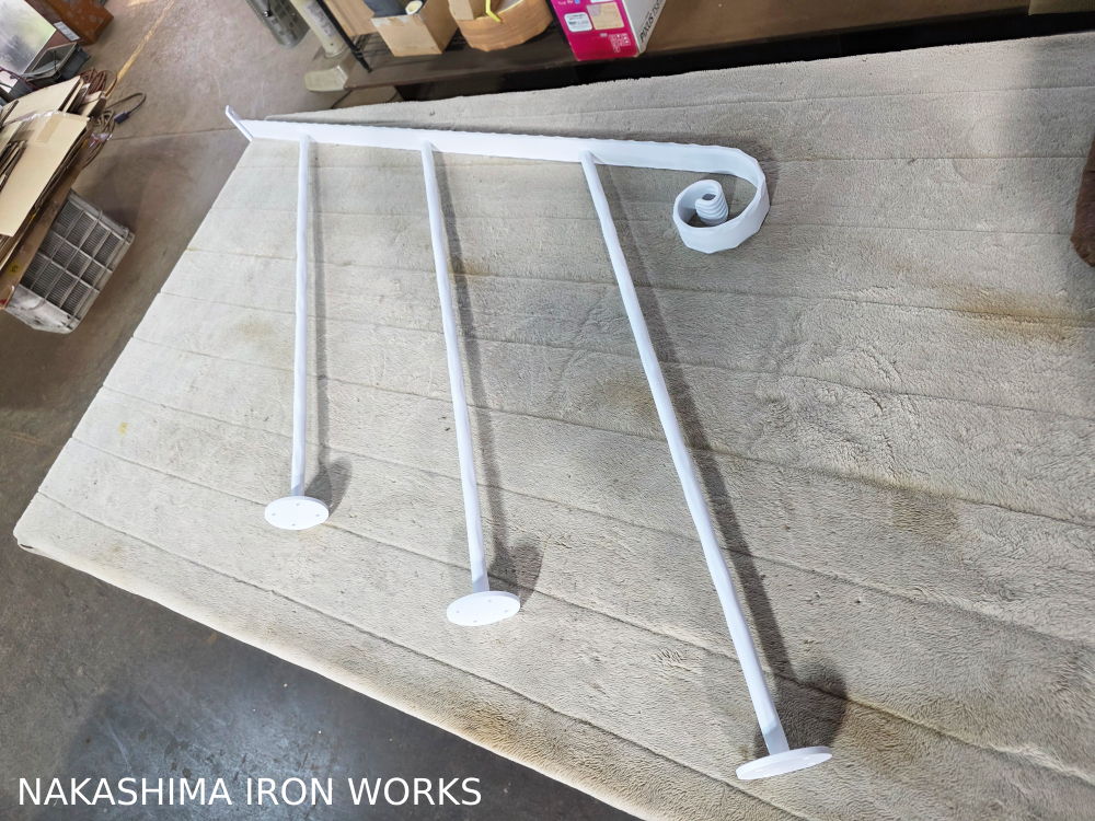 ロートアイアン調手すり　アイアン手摺